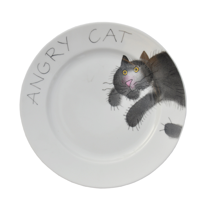 Emma cats angry Teller 19 cm