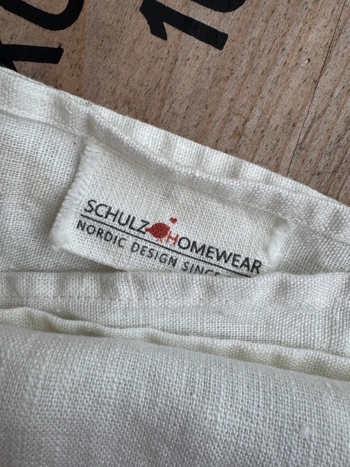 Bettlaken aus Stonewashed Leinen – weiß